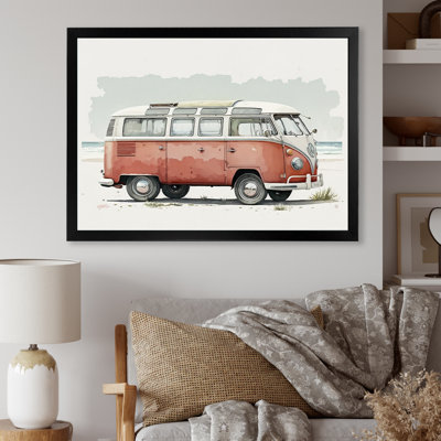 " Van On The Beach "