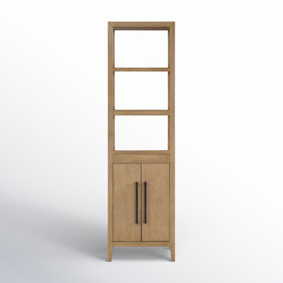 Alsup Solid Wood Linen Cabinet