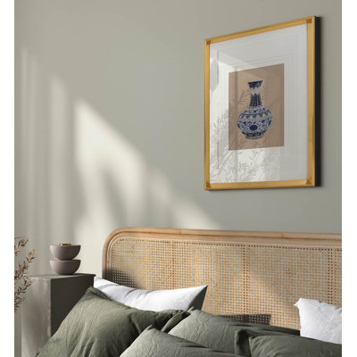 Diana Diana Blue Vessel - Single Picture Frame Art Prints on MDF