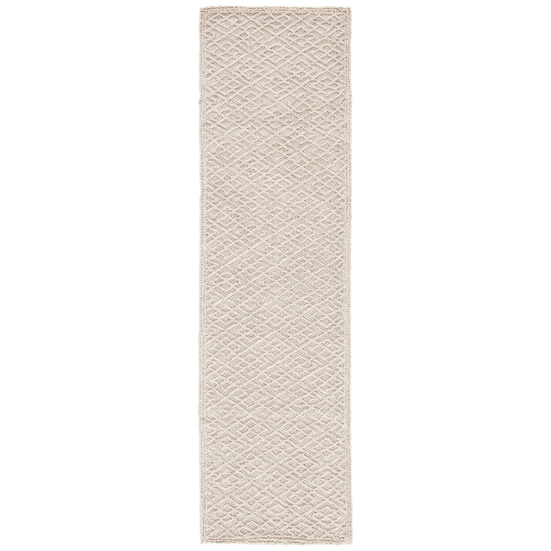 Heyde Hand Tufted Performance Geometric Rug, Runner 2'3" x 8'