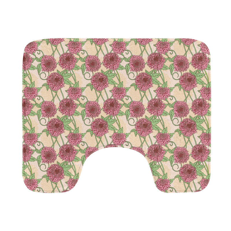 Tapis de salle de bain Floral