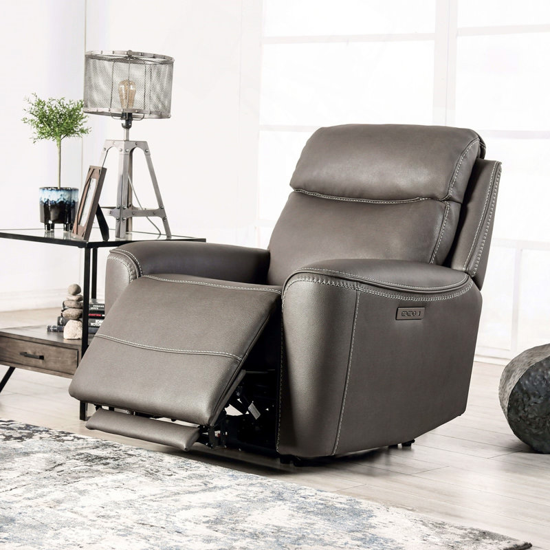 Fauteuil inclinable électrique avec repose-pieds extensible
