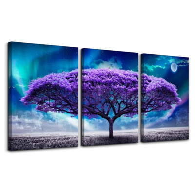 3 Piece Wrapped Canvas Wall Art