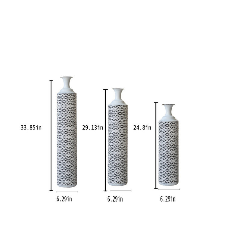 Ensemble de 3 vases de plancher Modern