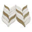 Nabi Sprig Sea Wind Marble & Crackled Glass Tile - Final Sale