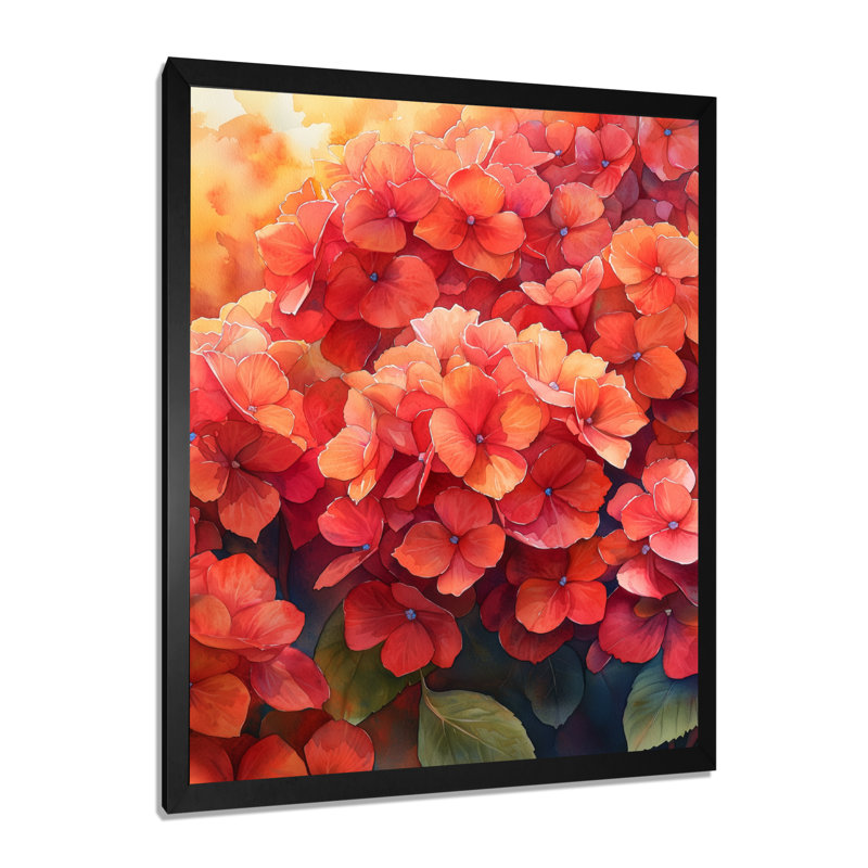 Mable - reproduction d'art sur toile florale, H 40 po x l 30 po, Noir, noir, noir, noir