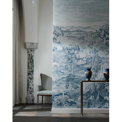 Arcadian Thames Wallpaper
