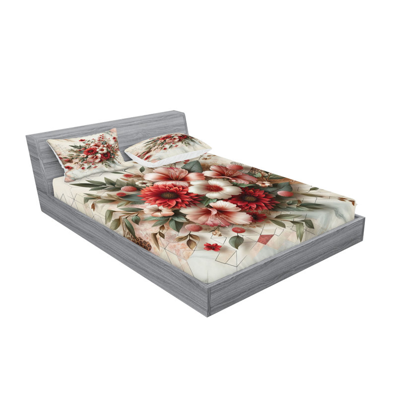 Drap-housse et taie décorative Ambesonne, Double