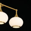 Dimmable Bathroom Wall Light with White Glass Shades-676788469-676788468-676788467