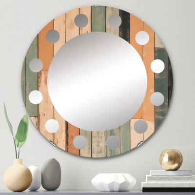 Immingam - Miroir mural moderne rond