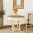 Farmhouse Small Size Round Coffee Table Dining Table End Table