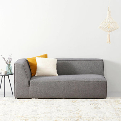 Chaise longue rembourrée Modern
