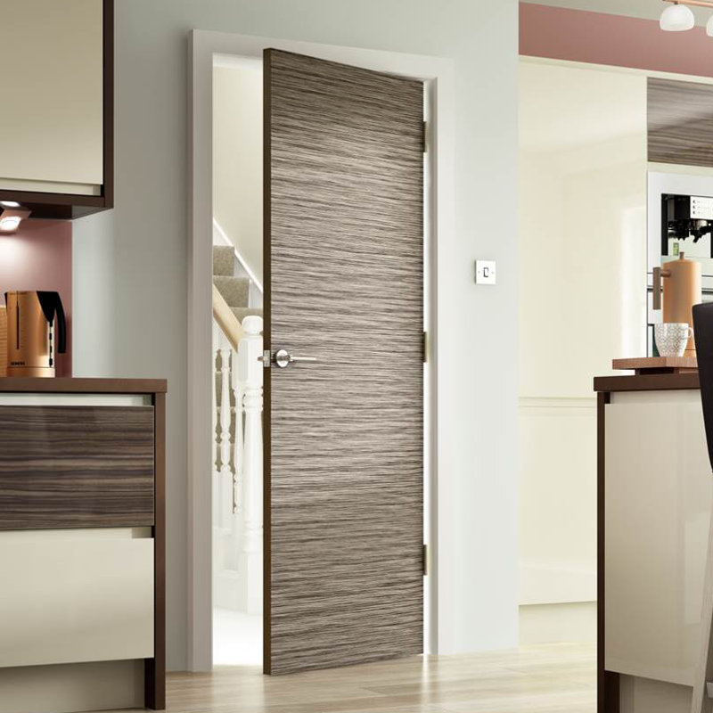 Solid MDF Flush Slab Internal Door, 198.1cm H x 76.2cm W x 3.5cm D