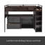 Jugani Kids Twin Loft Bed with Drawers-593013370