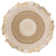 Jaziel Hand Woven Cotton/Jute Rug in Beige/Natural