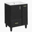 Meuble-lavabo de salle de bain avec lavabo, armoire avec tablette de porte, tiroir profond, panier coulissant, cadre solide et planches de qualité pour un rangement pratique-1895399233