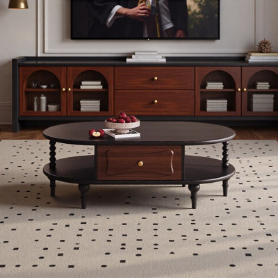 Table basse de style rétro français