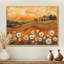 Marguerites fleurs grange audacieux paysage II - marguerites Art mural-962772352-935914264-962772372
