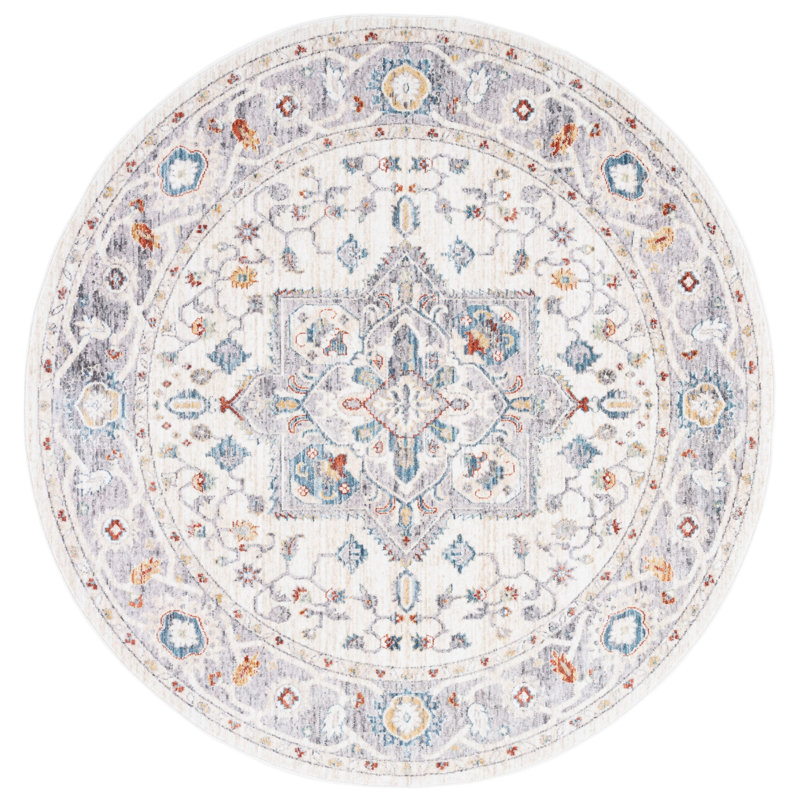 Olympia Performance Oriental Rug, Round 6'