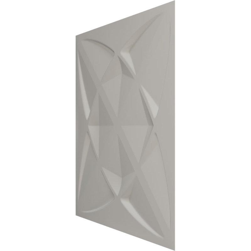 Panneau mural 3D décoratif Blossom EnduraWall, Beige fumé satiné UltraCover