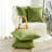 Velvet Pleated Throw Pillow Cover-1722606668