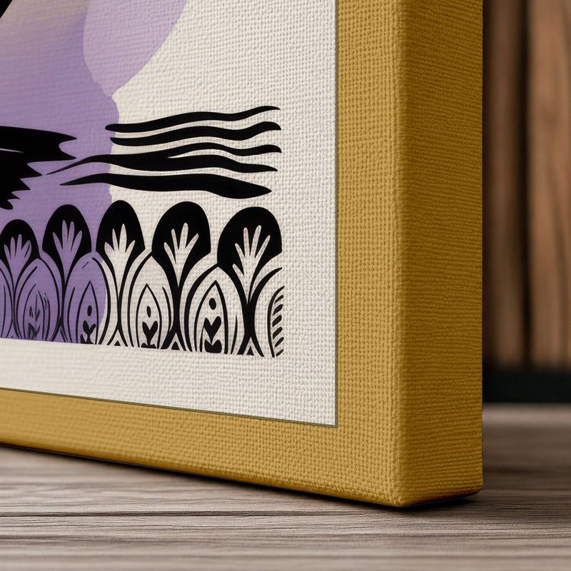 Print, 36x24 - 91.4 x 61.0 cm, Ochre Border