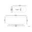 Jebediah 1700mm x 800mm Soaking Acrylic Bathtub-1684950545