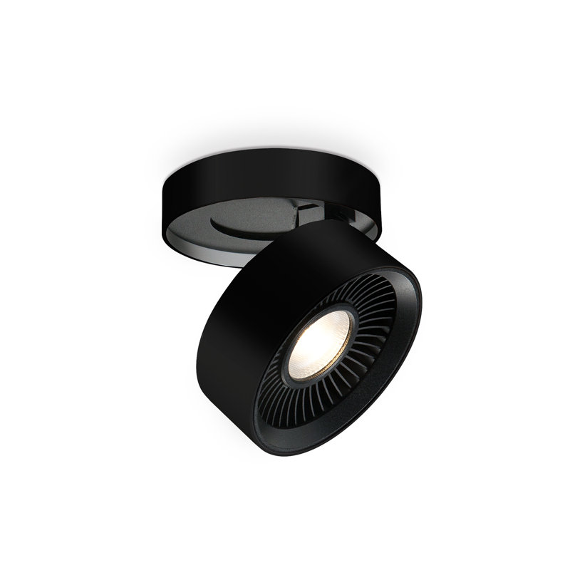 Solo 1 - Light LED Flush Mount, Black