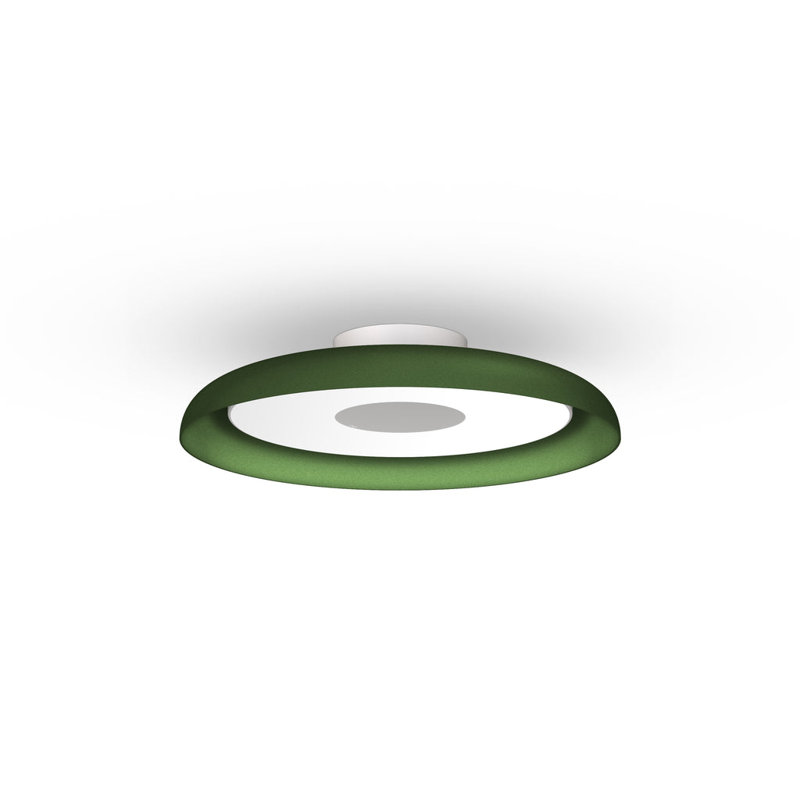 Nivél Flush Mount, 1.9" H x 15" W x 15" D, Forrest Green
