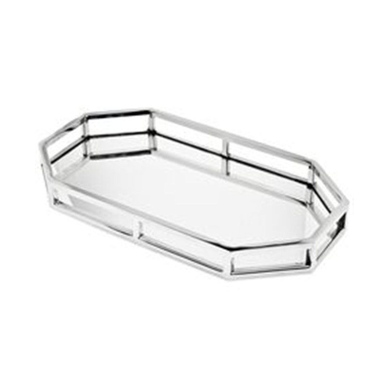 Plateau de service miroir