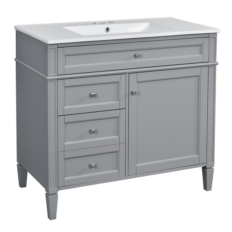 Meuble-lavabo 36 po avec lavabo supérieur