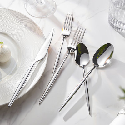 20 Piece Flatware Set For 4
