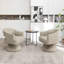 Fauteuil demi-tonneau pivotant en similicuir Kiersten-94889858-120842946