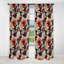 Kimono Whispers II - Rideau abstrait - Rideau occultant abstrait - 1 panneau-107547258
