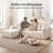 107.9“Boneless Couches L Shaped Cloud Couch Modular Sectional Sofa with Chaise, Boucle Channel Tufted Design, Living Room Furniture .-186564013-186564018