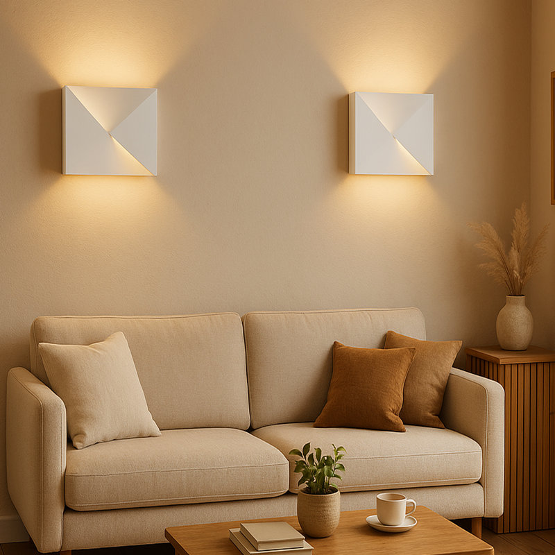 Abbagale Ceramic Flush Mounted Sconce