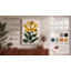Golden Bloom Botanical - Wrapped Canvas-131763490-131763493