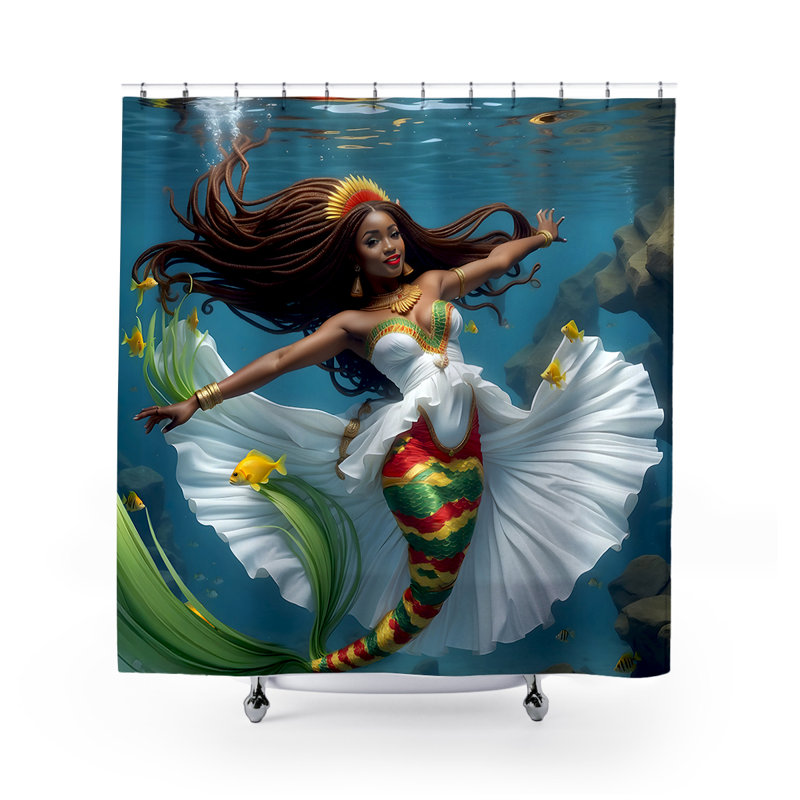 Rideau de douche Clara Mermaid