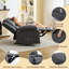 Fauteuil inclinable manuel pour adultes - réglable à l'avant et à l'arrière à 135 °, avec chauffage et massage, poches de rangement latérales et télécommande-1684223798