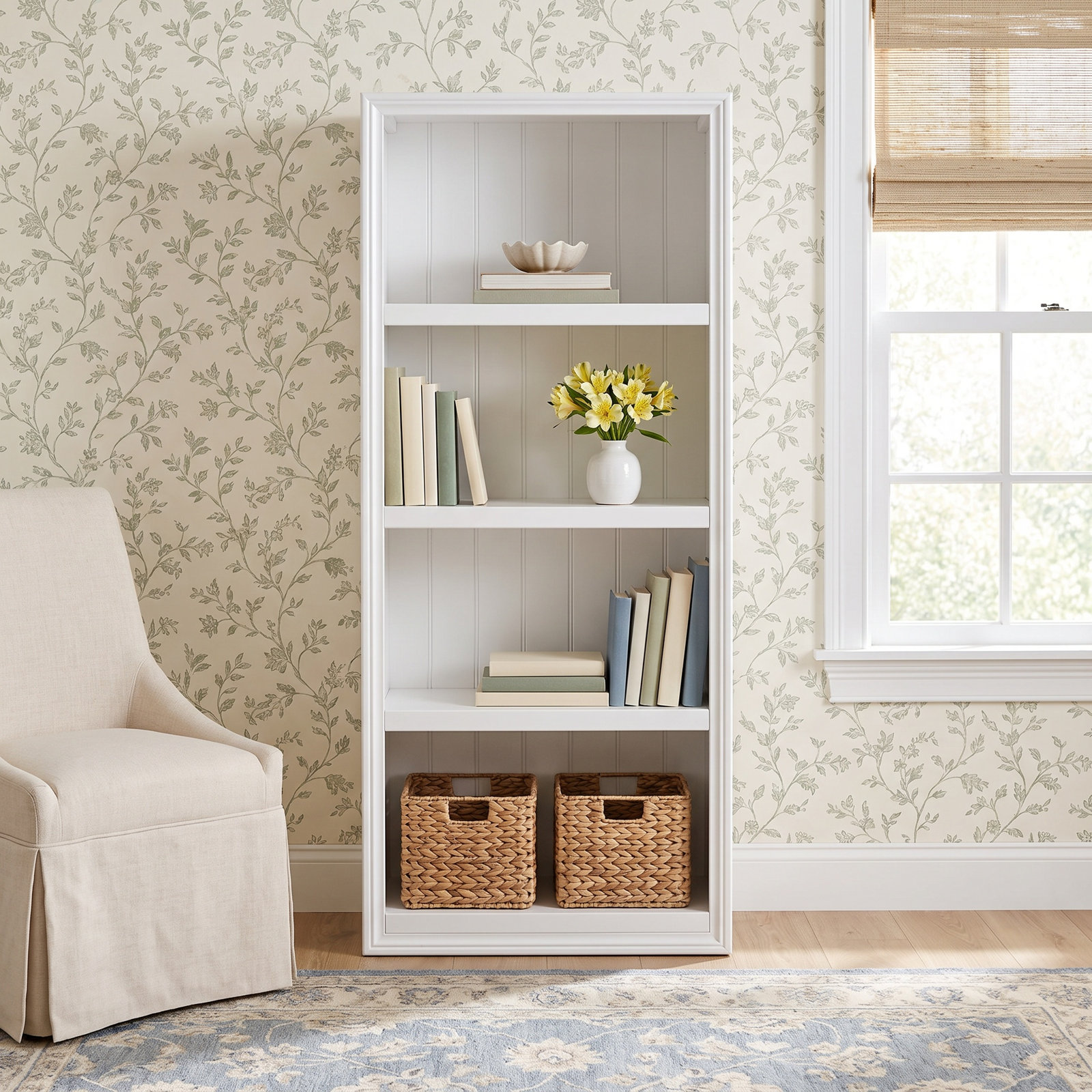 Satie 24" Bookcase, White