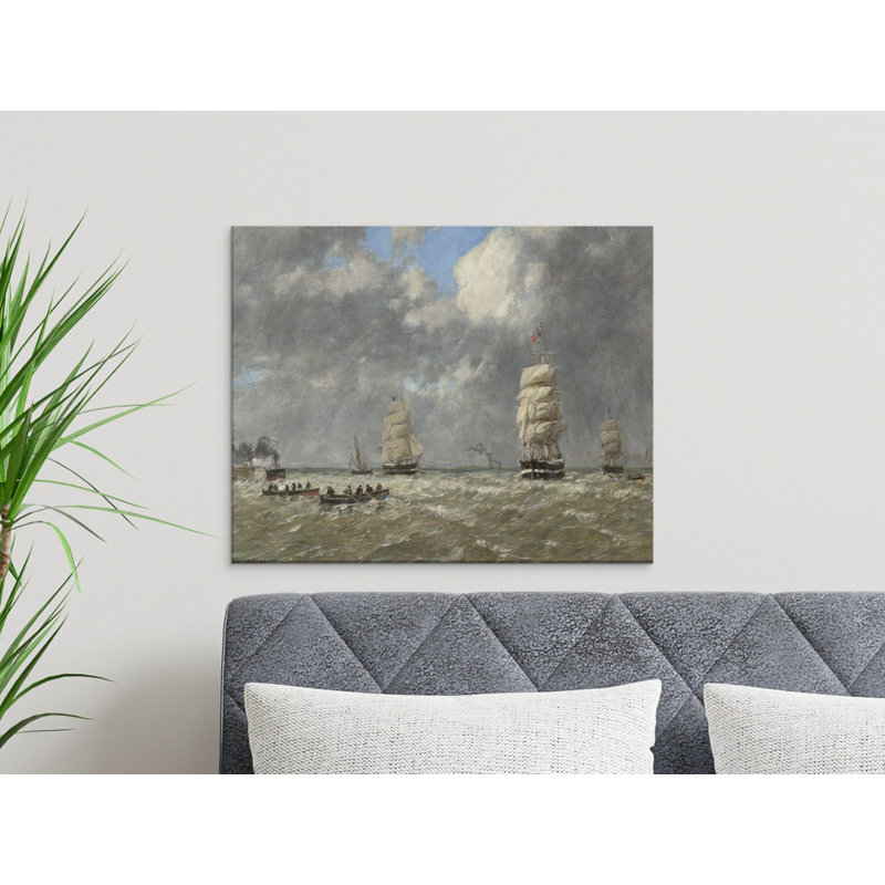 Lasley Wrapped Canvas Print Set, 40x20