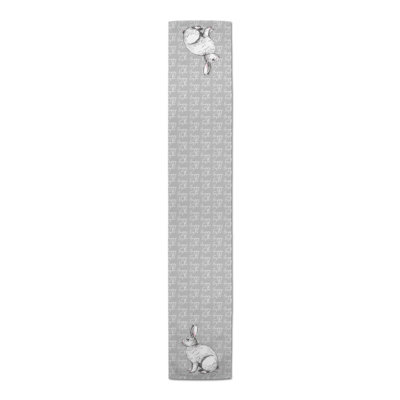 Cyanna Rectangle Animal Print Easter Polyester Table Runner