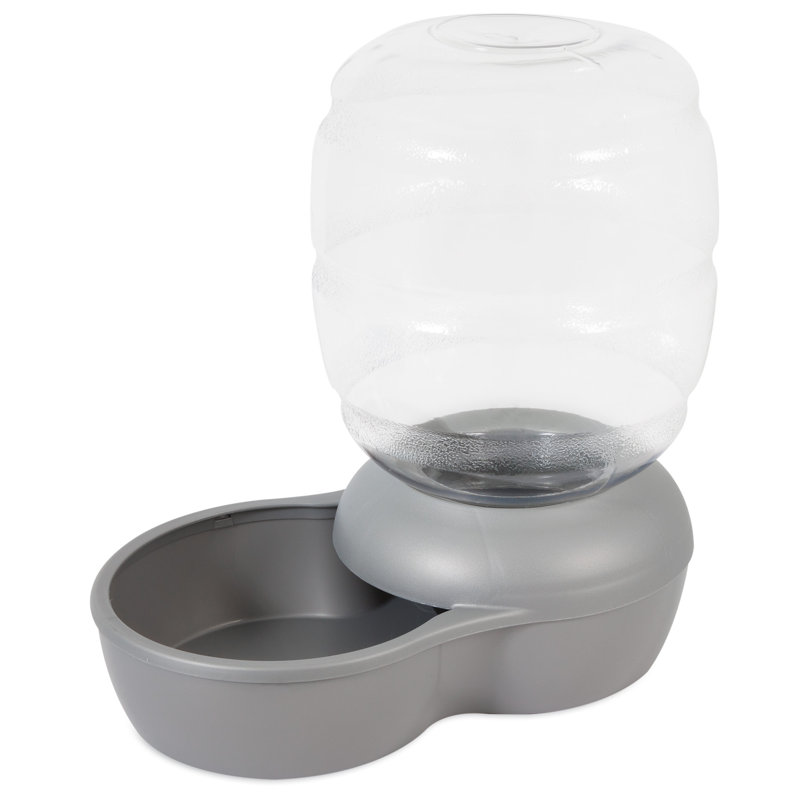 Remplacez le plat d'eau automatique, Argent, 4 oz liq.