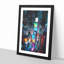 Times Square in New York City - Picture Frame Painting Print-56855714-56855708