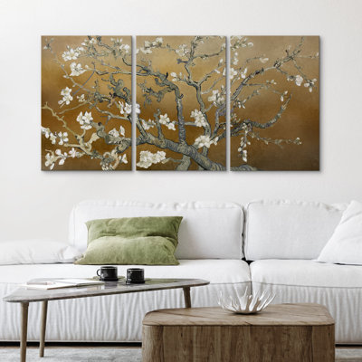 Almond Blossoms Inspiration By Vincent van Gogh