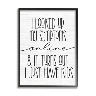 " My Symptoms Online Are Just Kids Family Humor " by Daphne Polselli