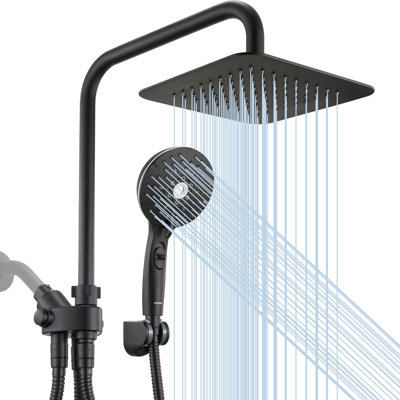 Rain Dual Shower Head 2.5 GPM GPM