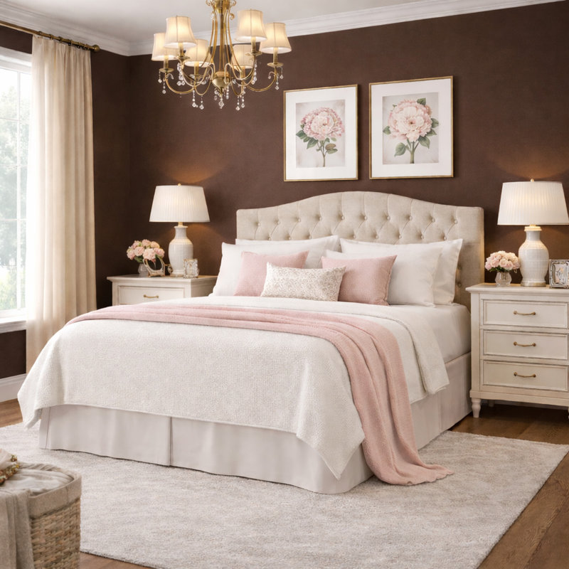 Biron Headboard Only, King, Belge