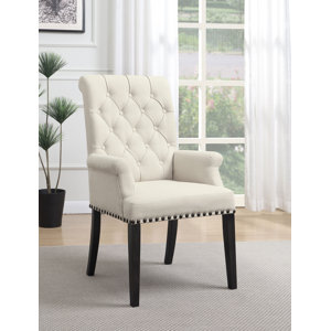 Millville Tufted Upholstered Arm Chair