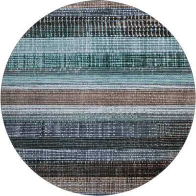Premium Machine Washable Crestover AMF1873 Stripes Rug